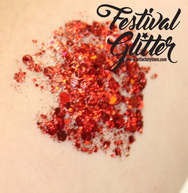 Art Factory Festival Glitter - Cherry Bomb 35ml