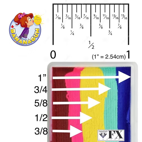 Bananagum Brush Flat 1/2"