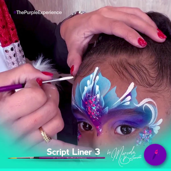 Blazin Brush Script Liner 3