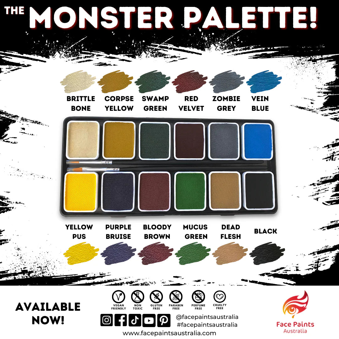 FPA Palette Essential Monster 12 colour x 6g