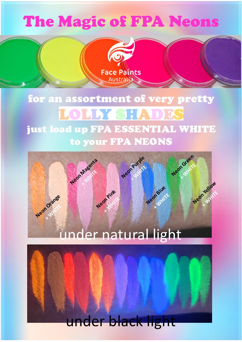 FPA Palette Neon 6 x 6g