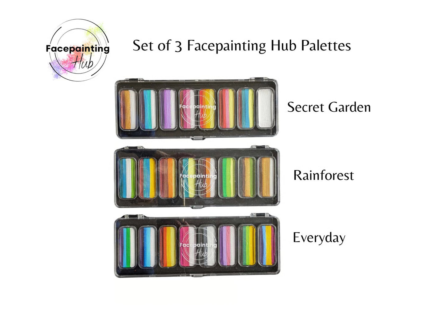 Facepainting Hub - Rainforest Palette