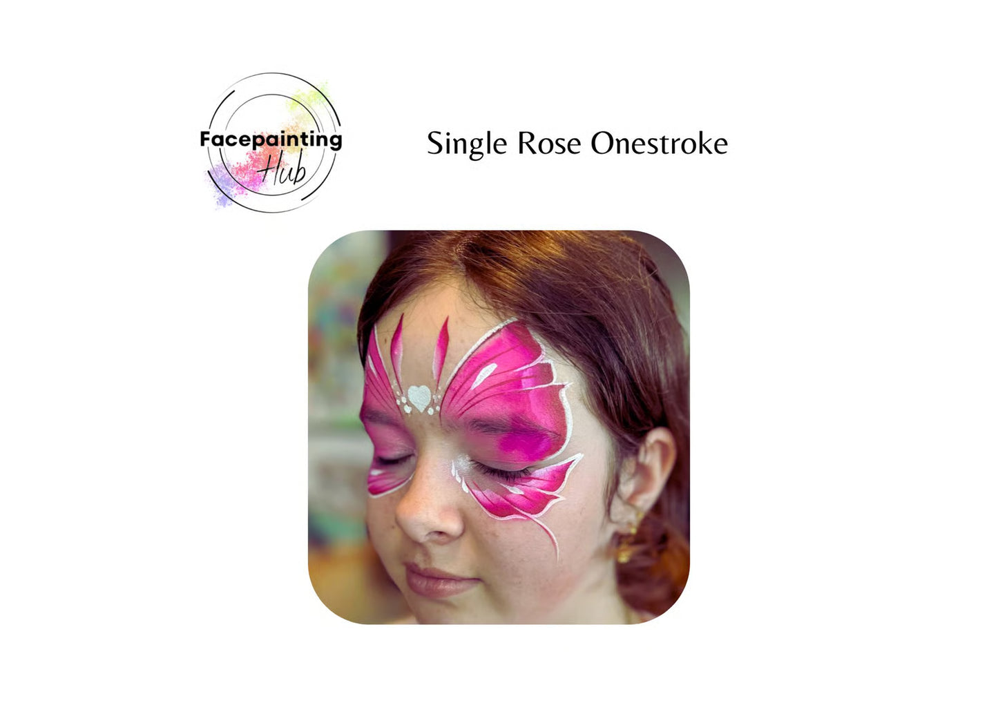 Facepainting Hub - Single ROSE Onestroke 14g