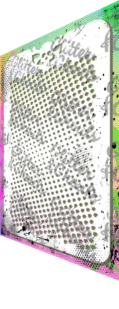 Glitter & Ghouls Stencil - Halftone 039