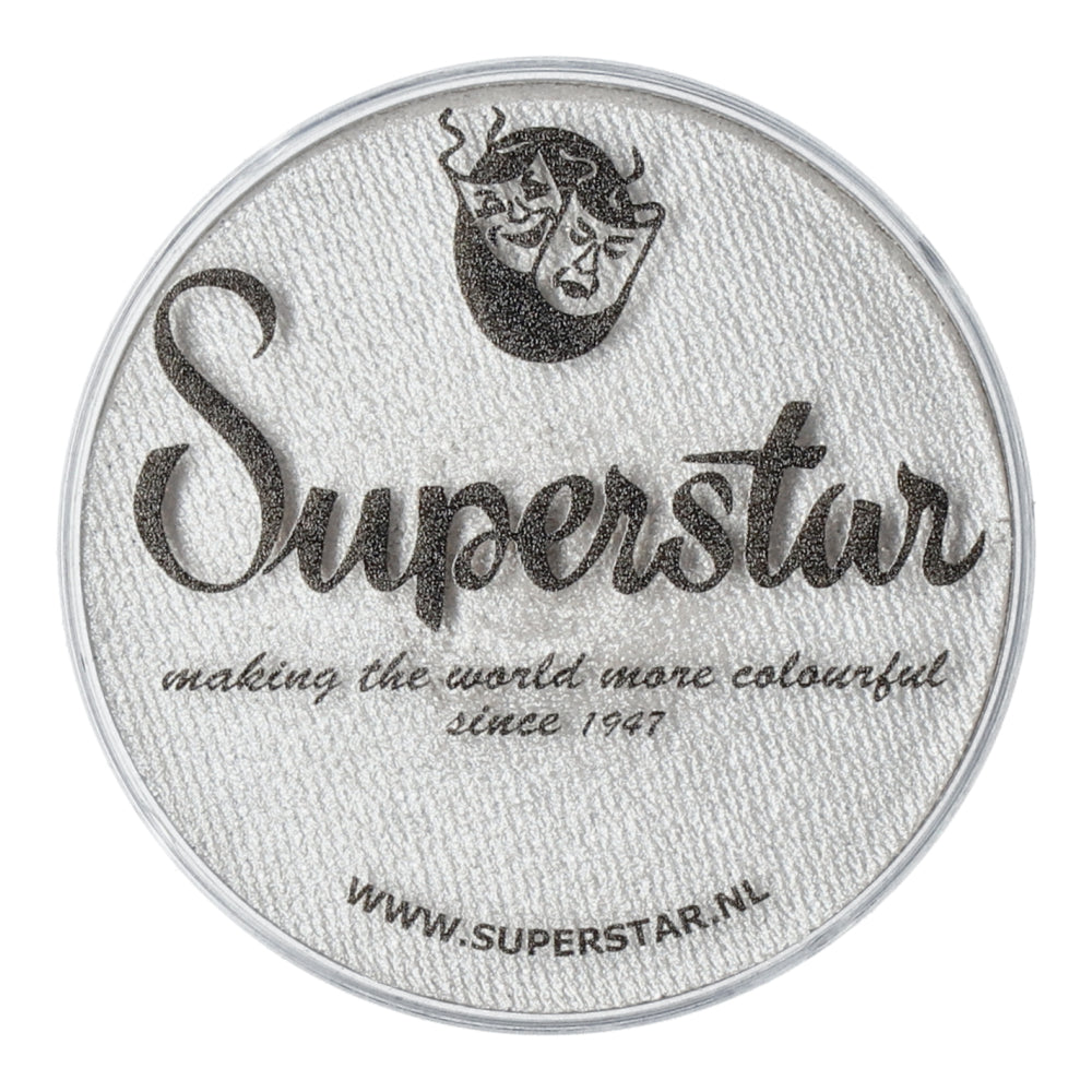 Superstar Silver White with Glitter 065 (shimmer)