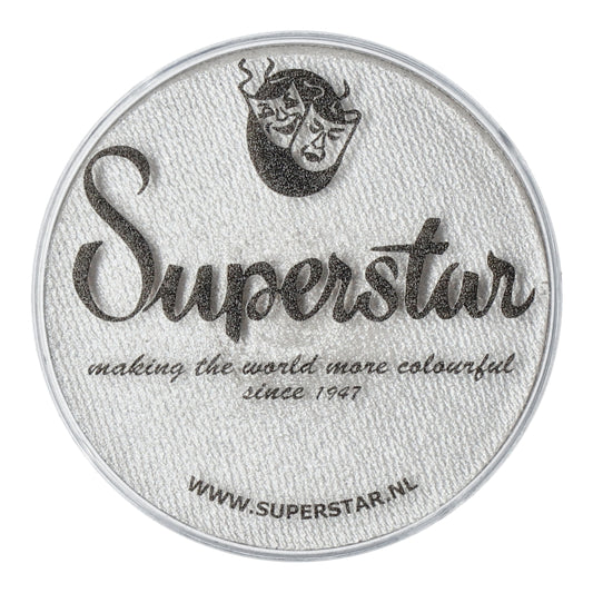 Superstar Silver White with Glitter 065 (shimmer)