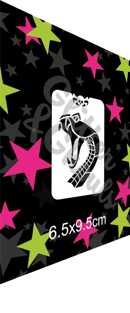 Glitter & Ghouls Stencil Snake 148