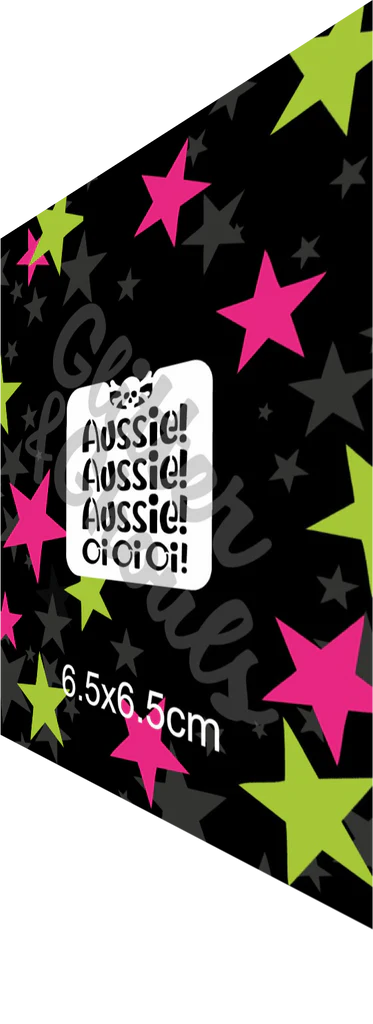 Glitter & Ghouls Stencil Aussie Oi  164