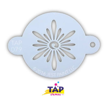 Jest Paint Stencil TAP 079 Ornate Sun (Sunburst)
