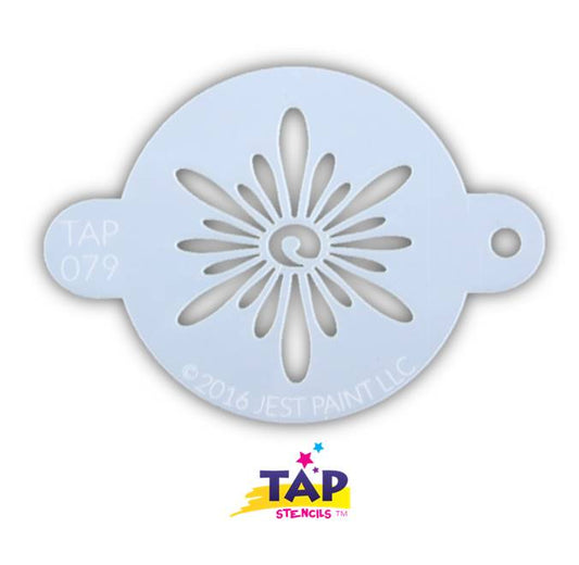Jest Paint Stencil TAP 079 Ornate Sun (Sunburst)