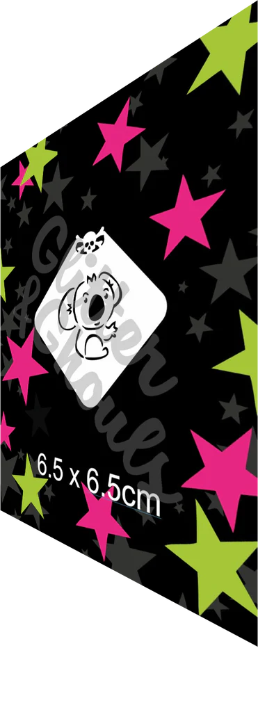 Glitter & Ghouls Stencil Koala Mini 452