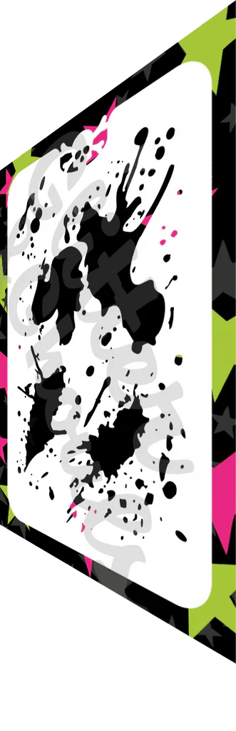 Glitter & Ghouls Stencil Splash 702