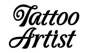 Art Factory BLACK Apron Printed - 'Tattoo Artist' Hot Pink Glitter Letters