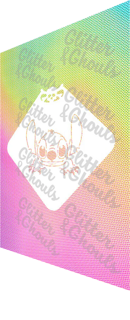 Glitter & Ghouls Stencil Stitch Arms Mini 876