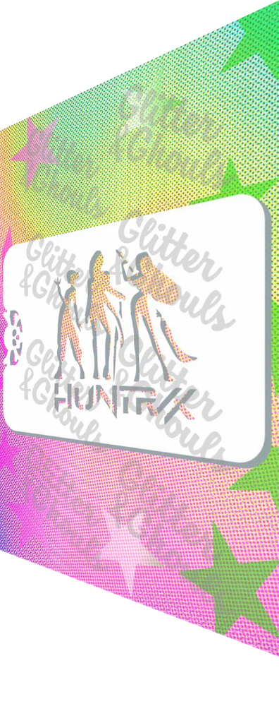 Glitter & Ghouls Stencil - Demon Chasers 896