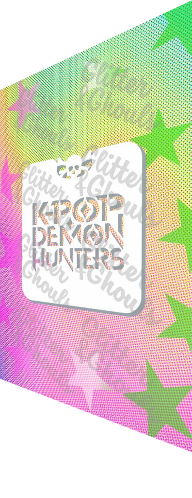 Glitter & Ghouls Stencil - KPDH Logo 899