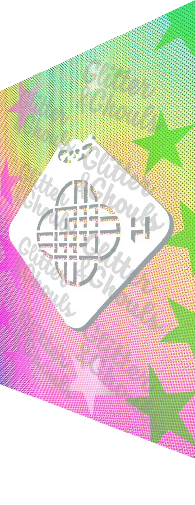 Glitter & Ghouls Stencil - KPDH Symbol #2 901