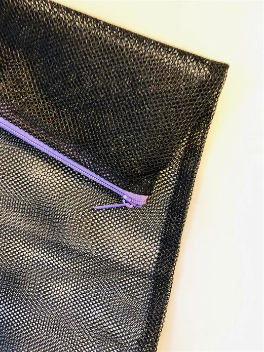Art Factory Black Mesh Bag with Carabiner