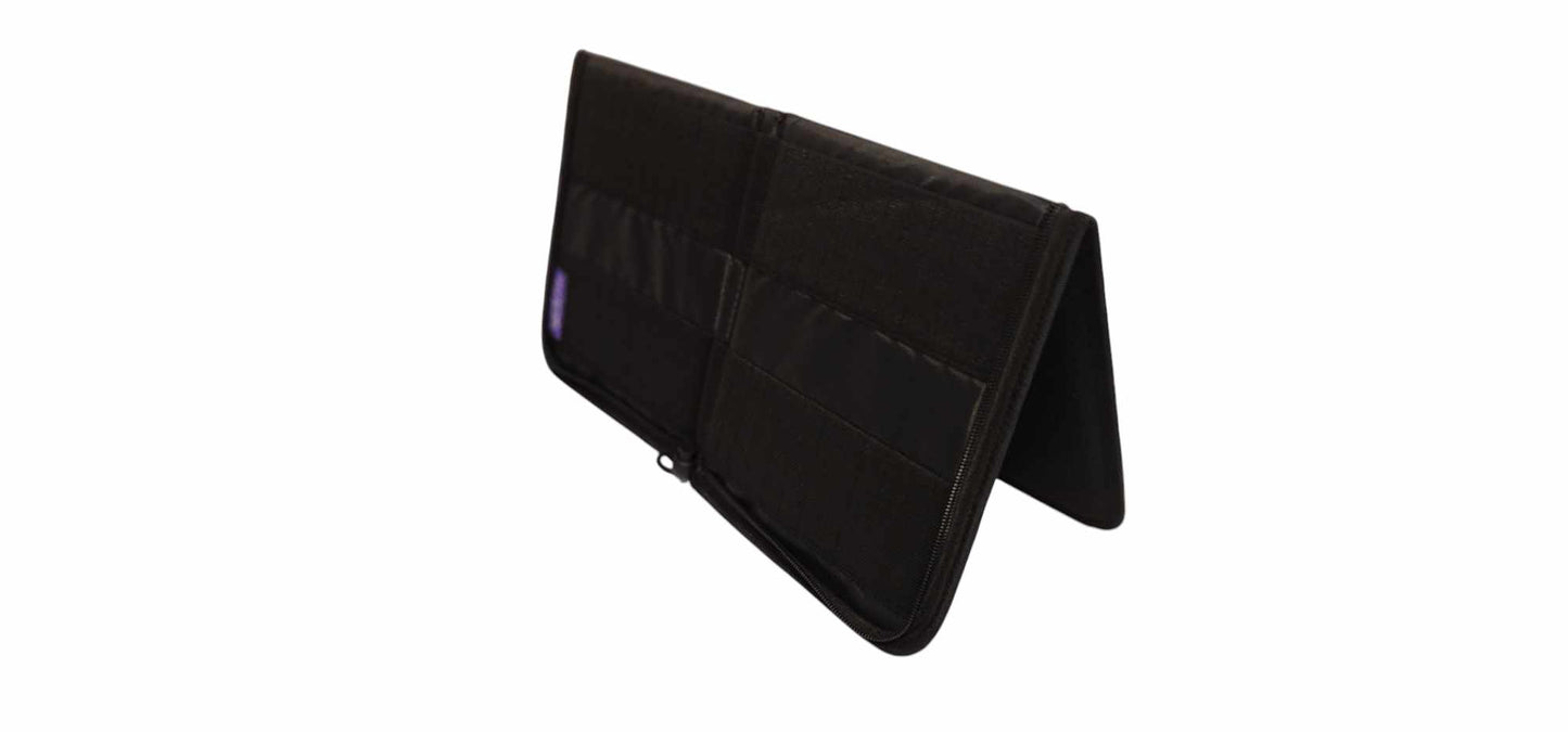 Art Factory Brush Wallet 50 Black or Purple - ORIGINAL Model