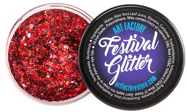 Art Factory Festival Glitter - Cherry Bomb 35ml