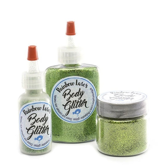 Art Factory Rainbow Laser OPAQUE Glitter - Light Green
