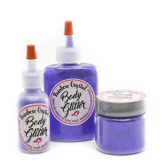 Art Factory Rainbow Crystal Glitter GORGEOUS GRAPE