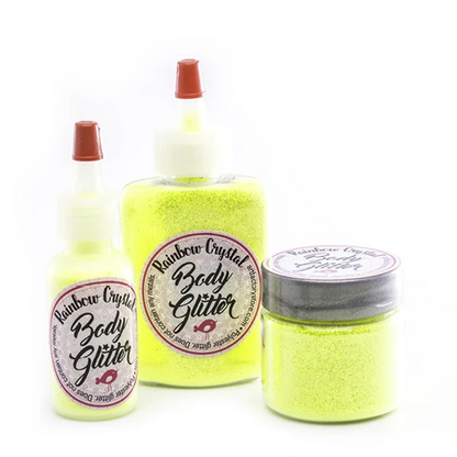 Art Factory Rainbow Crystal Glitter UV ELECTRIC YELLOW