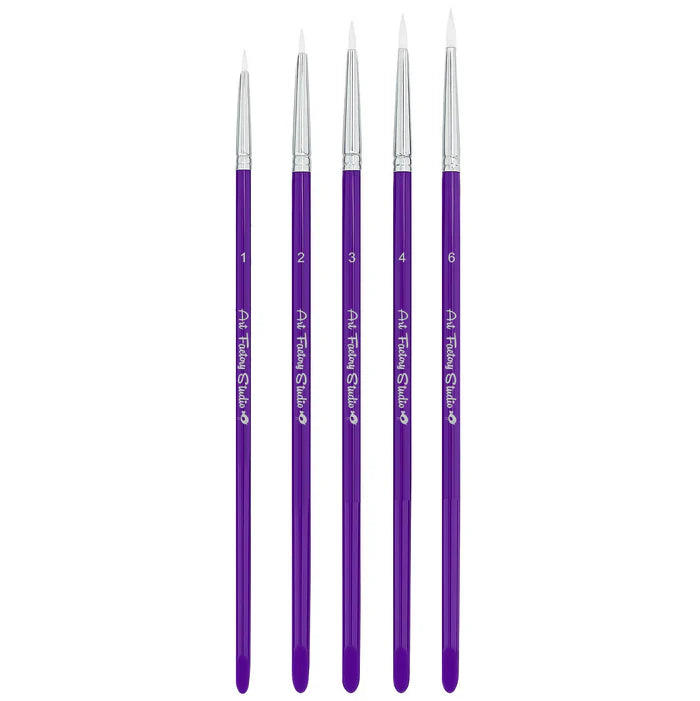 Art Factory Studio Brush - Round #2 Acrylic Handle