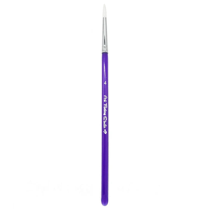 Art Factory Studio Brush - Round #4 Acrylic Handle