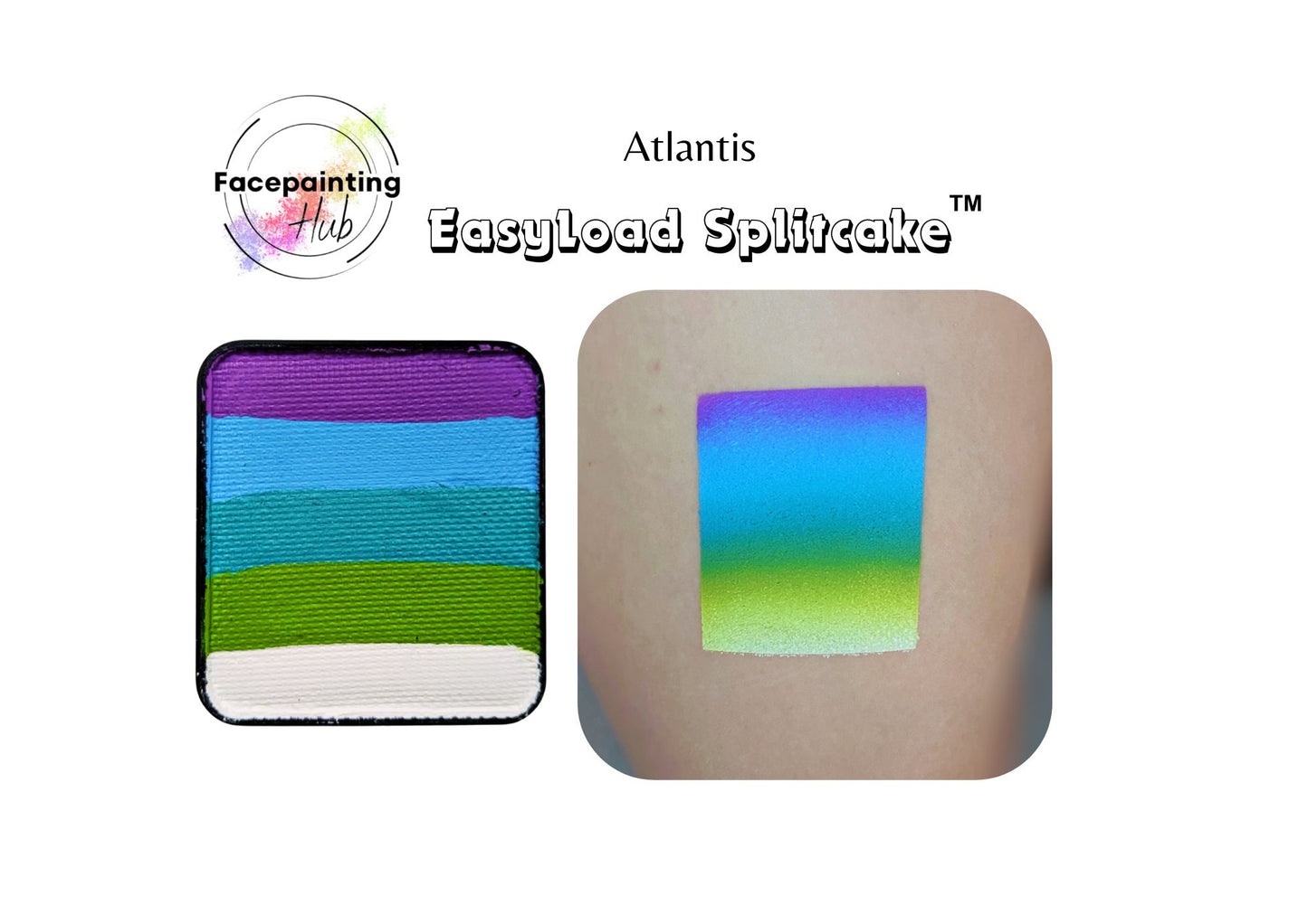 Facepainting Hub - EasyLoad ATLANTIS Splitcake 30g