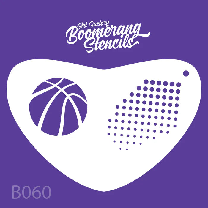 Art Factory Stencil Basketball B060