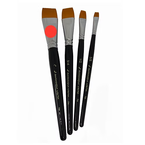 Bananagum Brush Flat 1"