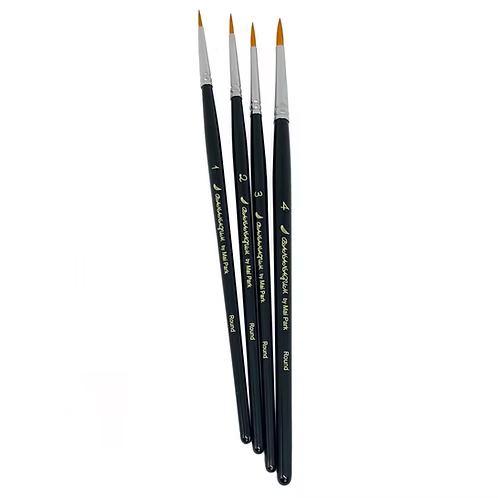 Bananagum Round Brush Set of 4
