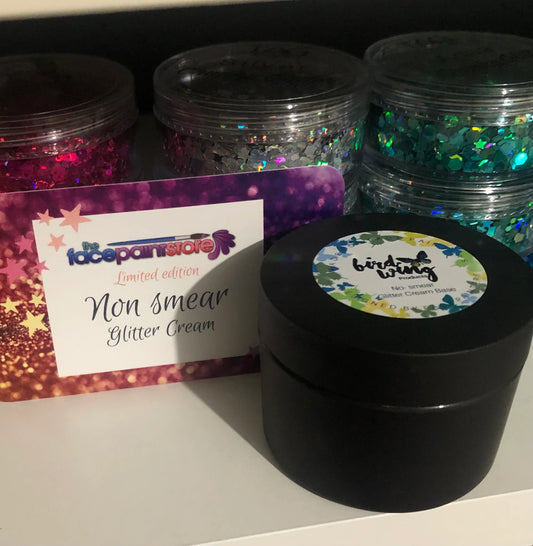 Birdwing Products No Smear Glitter Cream