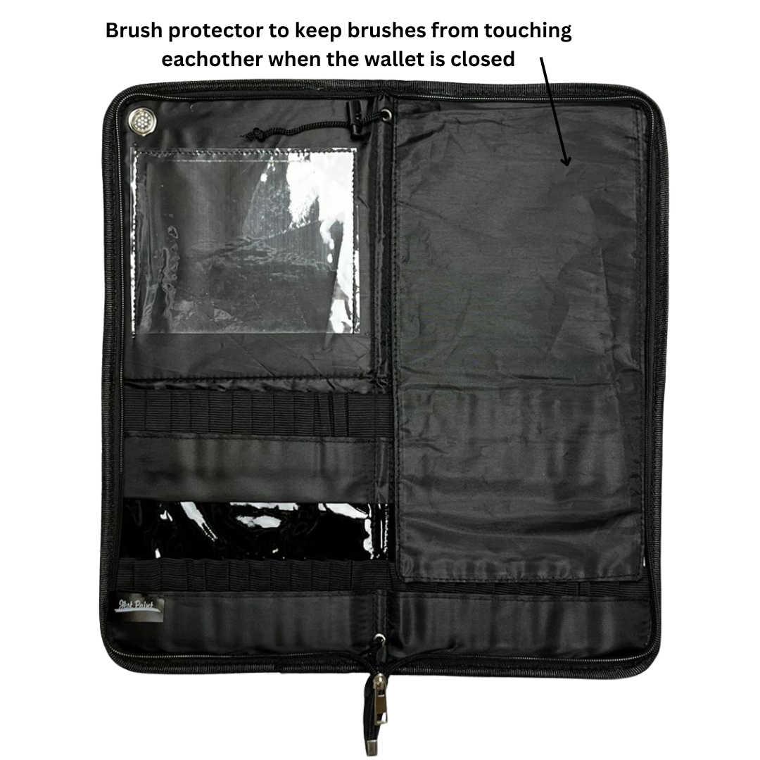 Jest Paint Ultimate Brush Wallet - All Black