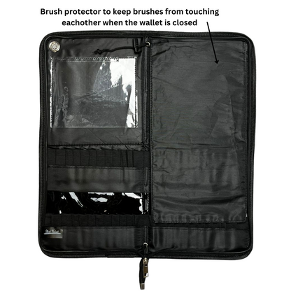 Jest Paint Ultimate Brush Wallet - All Black