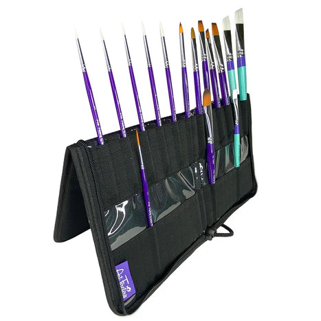 Art Factory Brush Wallet Black 50 - NEW Design