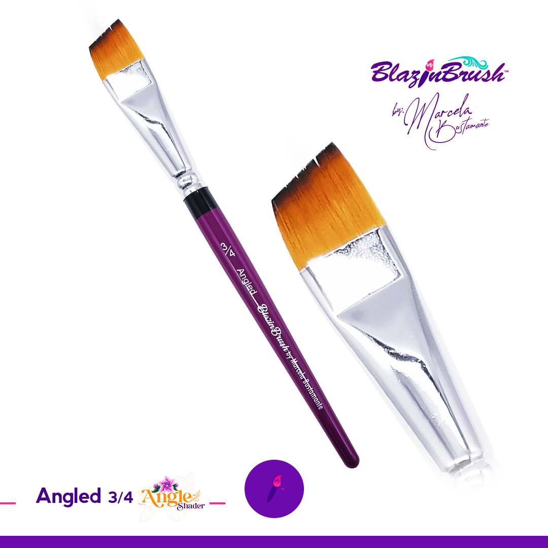 Blazin Brush Angled Shader 3/4"