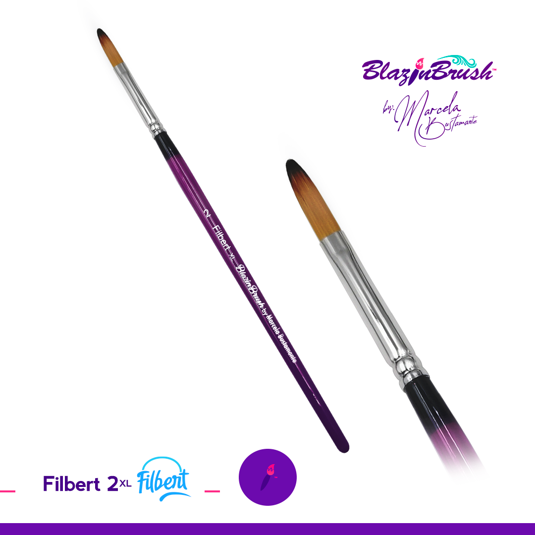 Blazin Brush Filbert 2 XL