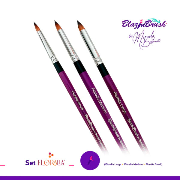 Blazin Brush Floralia 3 Set - Petal Rounds