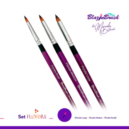 Blazin Brush Floralia 3 Set - Petal Rounds