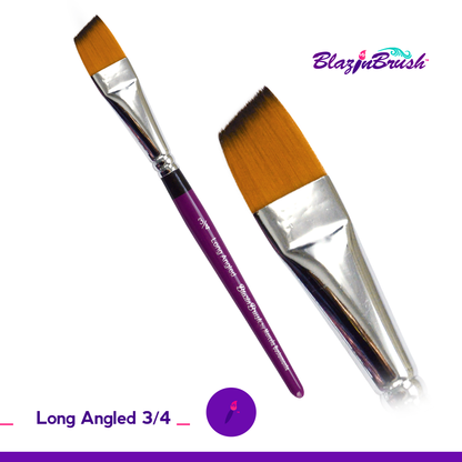 Blazin Brush Long Angled 3/4"