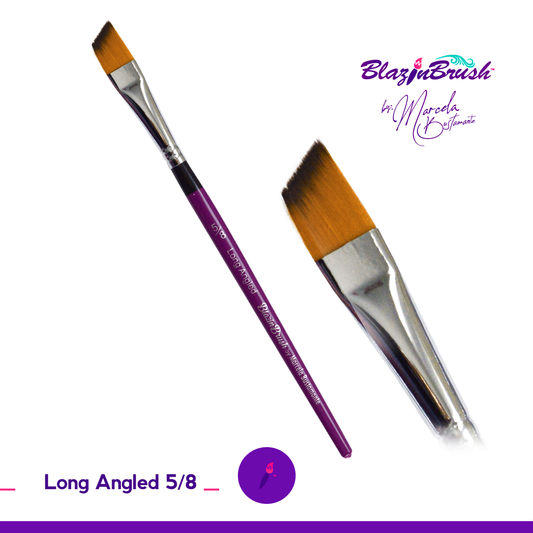 Blazin Brush Long Angled 5/8"