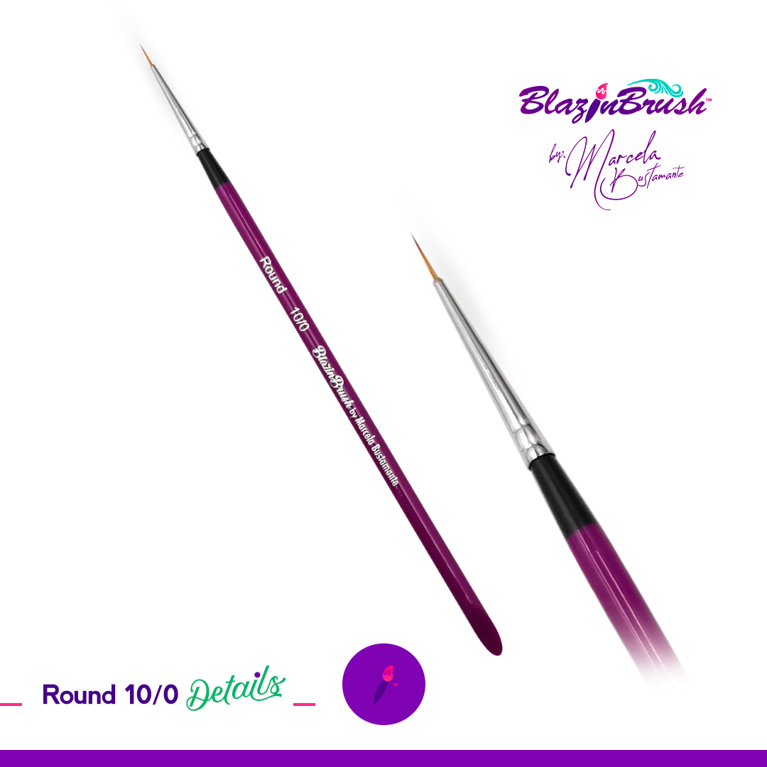 Blazin Brush Details - Round 10/0