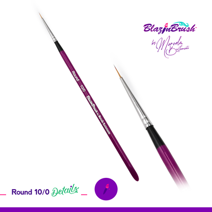 Blazin Brush Details - Round 10/0