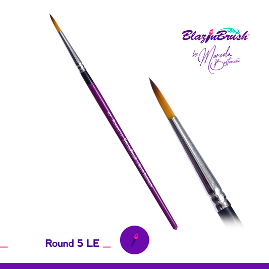 Blazin Brush Round 5 LE