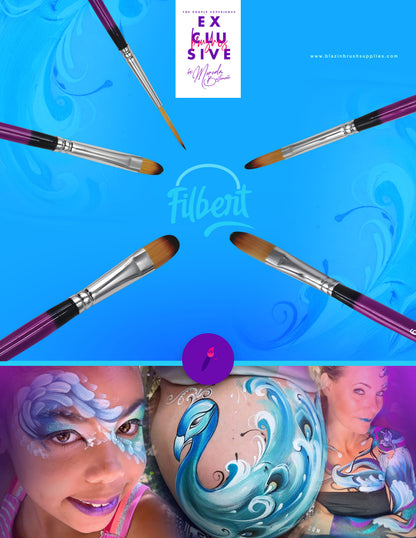 Blazin Brush Filbert 4