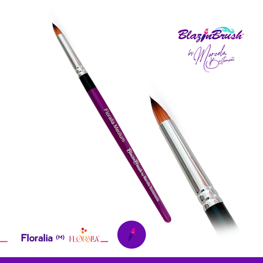 Blazin Brush Floralia - Petal Round Medium