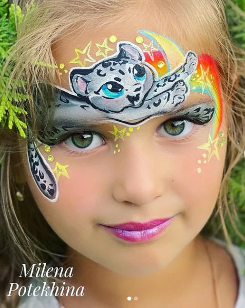 Milena Stencils - D29 Cute Cheetah