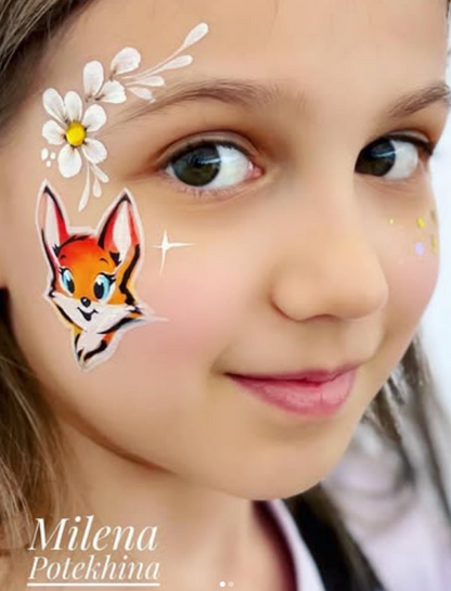 Milena Stencils - D26 Cute Fox